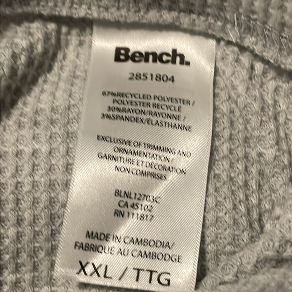 NEW Bench Waffle Cargo Lounge Pants Grey - Picture 16 of 16